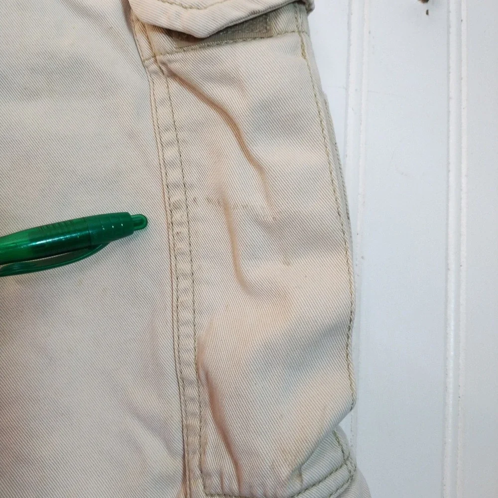 Unionbay Mens 36 Cargo Shorts Tan Khaki Cotton Utility Hiking Casual GorpCore